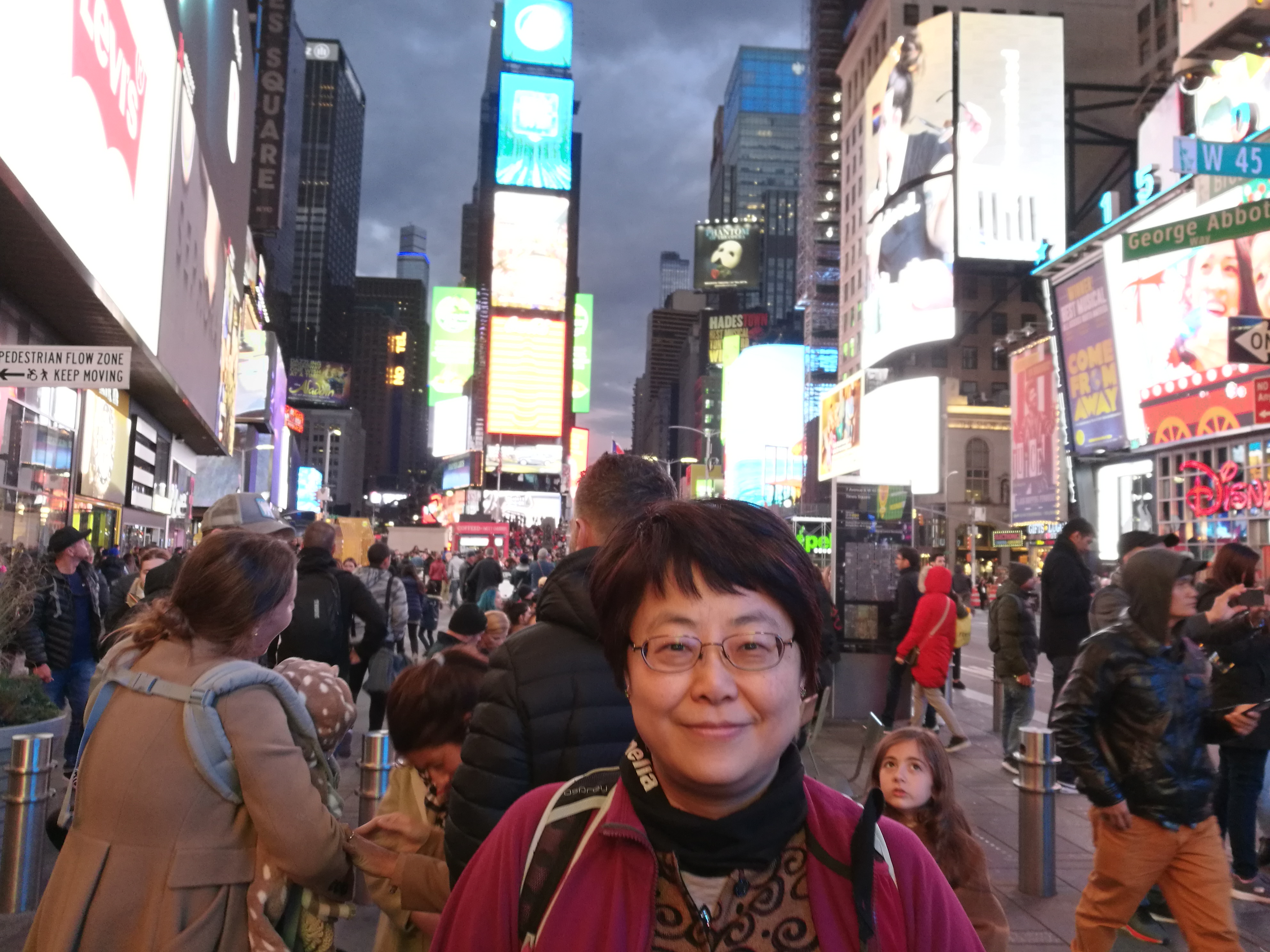 Me at Time Square